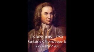 Ryutaro Suzuki piano  Bach Fantaisie chromatique amp Fugue BWV 903 [upl. by Brouwer]