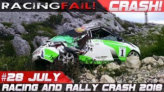 Racing and Rally Crash Compilation Week 28 July 2018  RACINGFAIL [upl. by Mandell797]