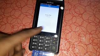 Verifone V240m 3G Using First Data ICICI [upl. by Duax]