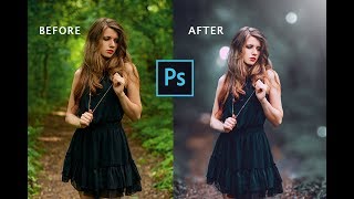 Professional Color Correction  Cinematic Color Grading Tutorial Photoshop  Photoshop CS6 Tutorial [upl. by Lisandra15]