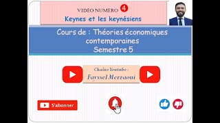 Vidéo 4  Théories économiques contemporaines  La théorie Keynésienne [upl. by Ybbor61]