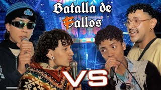 SIN ROL ESPECÍFICO Y SAROX VS BALJEET Y RADI  Batalla de fallos 1 FREESTYLE y COMEDIA [upl. by Eenhpad]