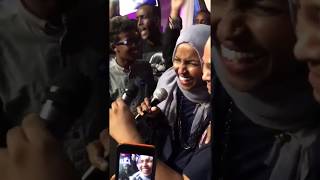 Ilhan Omar celebrates DFL primary victory quotWere going to Washington everyonequot [upl. by Lynnell]