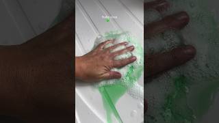 Sudsy clean asmr 💚🫧 cleantok sudsycleaning cleaning sudsy sink sudsy suds viral fyp [upl. by Ronel]