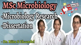 MSc microbiology dissertationmicrobiology researchBreach Candy Hospital Mumbai [upl. by Nylazor]