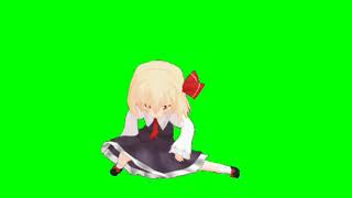 Rumia dance orange justice green screen [upl. by Fleurette]