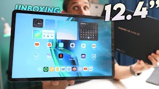 Xiaomi PAD 5 PRO de 124quot LA MÁS GIGANTE  Unboxing e impresiones [upl. by Teagan]