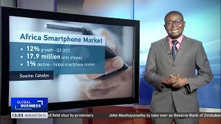 Africas market records yearonyear increase in smartphone shipments [upl. by Notniw]