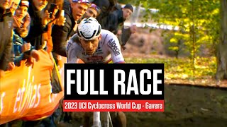 FULL RACE 2023 UCI Cyclocross World Cup Gavere [upl. by Grange]