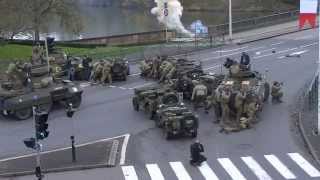 DDAY THIONVILLE Pont des Alliés vidéo [upl. by Burhans188]