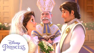 Rapunzel Marries Flynn Rider  Tangled Ever After [upl. by Namurt]