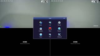 ZOSI Wireless NVR Security System Operation  How to Adjust The Camera PIR Sensitivity [upl. by Nasah]