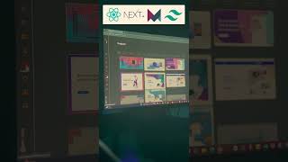 Portfolio Website with Nextjs Framer Motion and Tailwind CSS shorts short [upl. by Hanimay]