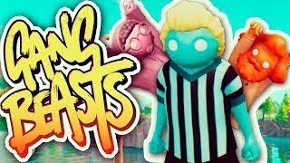 UNA FAMILIA AGRESIVA Gang Beasts Momentos Divertidos  elrubius OMG 2 [upl. by Eibrab509]