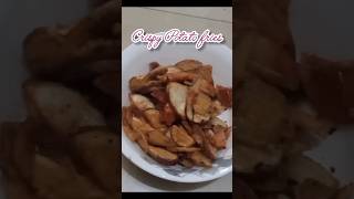 Crispy potato friesvery crisp and very easy👍🤗 food cooking foodrecipe [upl. by Kale]