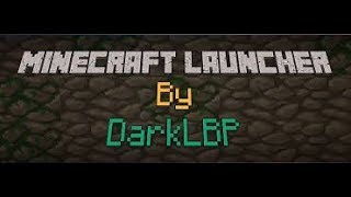 como baixar minecraft launcher darklpb todas as versoes atualizado 2017 [upl. by Nonnag]