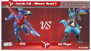 Curtain Call Winners Round 2 KTK Garchomp vs InC Flegar Lucario [upl. by Yila]