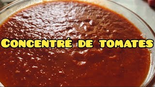 concentré de tomates maison 🍅 [upl. by Aicirpac]