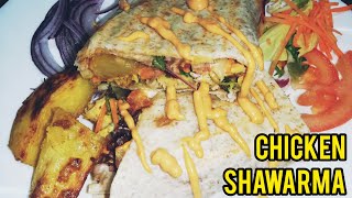 Homemade Chicken Shawarma high protein baked low carbs complete meal [upl. by Nore412]