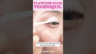 How to use Clione Prime Lash Lift Glue [upl. by Ahsieyk]