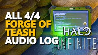 All Forge of Teash Audio Log Halo Infinite [upl. by Yhcir]