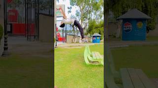 Stat flip 😱 yaar dil da pakka viralvideos subscribe gymnatics stunt parkur [upl. by Borek]