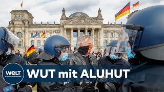 Ohne Masken und Abstand CORONADEMOS in ganz Deutschland [upl. by Nerreg365]