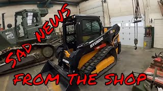 100 hr review of Hyundai Ht100v Ctl and more improvements on the tile plow [upl. by Etak]