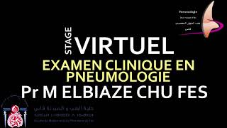 part 4 stage virtuel examen clinique en pneumologie Pr ELBIAZE normal palpation [upl. by Ahsieyk107]