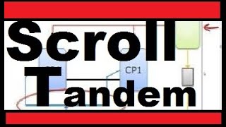 Tandem compressor operation for refrigeration and lubrication in station of compressors sceroll HVAC [upl. by Nerrot419]