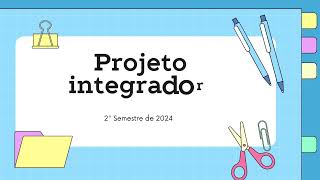 Projeto integrador para licenciatura Univesp 2024 [upl. by Thais]