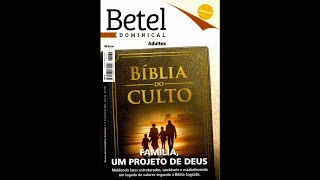 REVISTA BETEL DOMINICAL ADULTOS  1° TRIMESTRE DE 2024 [upl. by Ier]