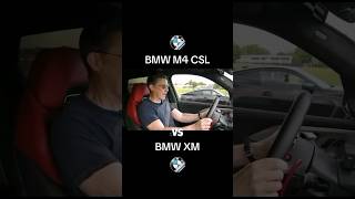 BMW M4 CSL vs BMW XM dragrace🤯😱 automobile dragrace cars bmw [upl. by Deering]