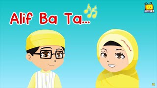 Alif Ba Ta  Huruf Jawi Song By Little Caliphs [upl. by Ahsimak664]