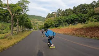 NEW ASPHALT IN TEUTÔNIA 🔥   120 kmh  Extreme Downhill Longboarding [upl. by Gerladina778]