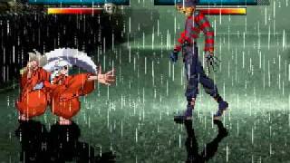 nightmare on mugen freddy krugger vs inuyasha [upl. by Fitalludba]