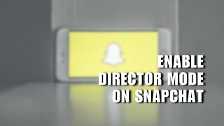 ⭐ MASTERY HOW TO ENABLE DIRECTOR MODE ON SNAPCHAT  Troubleshooting [upl. by Leoj]