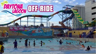 Daytona Lagoon OffRide Footage Daytona Beach Water Park amp FEC  NonCopyright [upl. by Dnomzed144]