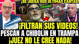 VIDEO BOMB4 CHIBOLIN NO SOPORTA MÁS PESCAN SU PLAN MAMARRACHO PARA SALIR EN LIBERTAD ¡DESESPERADO [upl. by Yroffej]