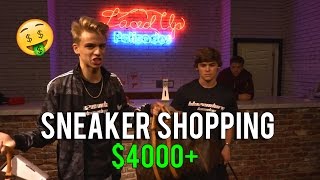 SNEAKER SHOPPING WITH BLAZENDARY 4000 [upl. by Duester]