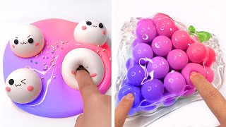 1 Hour Oddly Satisfying Slime ASMR No Music Videos  Relaxing Slime 2022 [upl. by Gerianna]