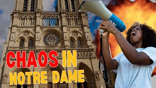 Notre Dame Cathedral Restoration Ignites FURY l Notre Dame Reconstruction Today [upl. by Narba]