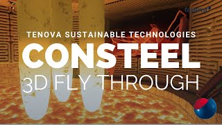 TENOVA Consteel® EAF 3D Fly Through [upl. by Mcmahon]