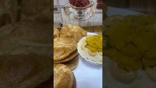 HALWA PURI explore halwa recipeoftheday halwapurirecipe like qurainthekitchen dosubscribe [upl. by Genvieve800]