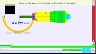 Micrometer Learning How to Use the Micrometer Through Open Source Physics Java Simulation [upl. by Hodge400]