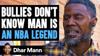 BULLIES Dont Know Man Is An NBA LEGEND Ft TheLethalShooter  Dhar Mann Studios [upl. by Wie]