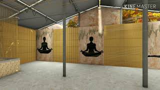 The Latest Interior Design of Yoga Center [upl. by Shelba]