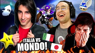 MAGNT U TARALL GIAPPONEEE 😂 ITALIA vs MONDO GARE ONLINE con Tube e Blazi Mario Kart 8 Deluxe ITA [upl. by Arorua]