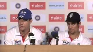 India vs England 2012 2nd Test match at Mumbai Kevin Pietersen on big win [upl. by Ahrat]