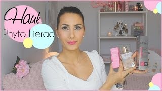 ♡ HAUL BEAUTE  Lierac amp Phyto [upl. by Cayser803]